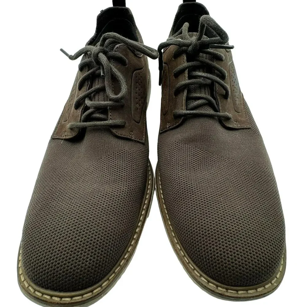 MARK NASON |‎ Men's 10.5 Oxfords Clubman Chocolate Brown Westside Loafers Shoes